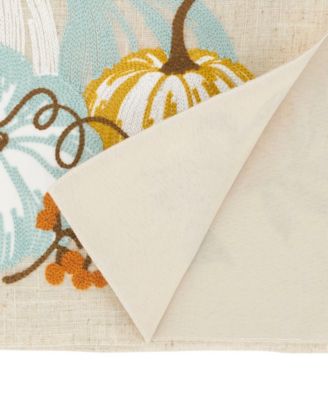 Harvest Bounty Pumpkin Table Runner, 16" x 70"