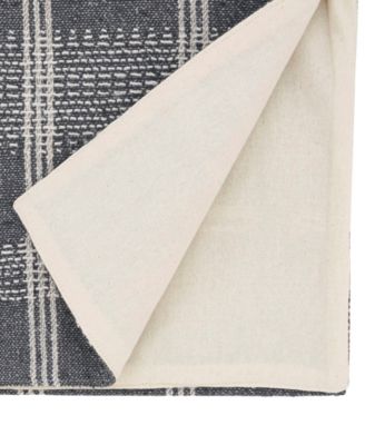 Modernist Woven Stripe Table Runner, 16" x 72"
