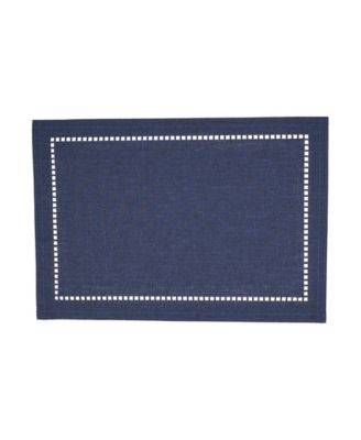 Laser-Cut Hemstitch Placemat, Set of 4