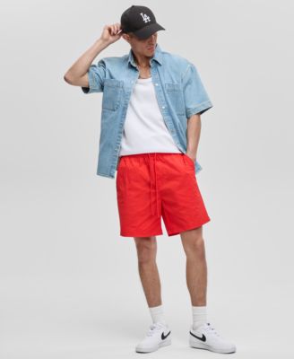 Men's Solid Ripstop Shorts, Exclusively at Macy's