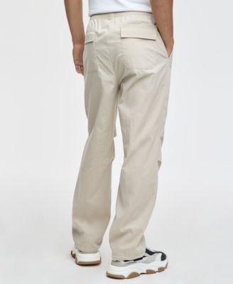 Men's Regular-Fit Stretch Ripstop Parachute Pants, Exclusively at Macy's