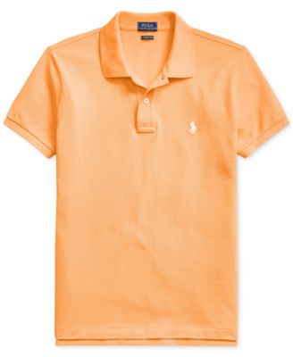 Women's Classic-Fit Mesh Polo Shirt