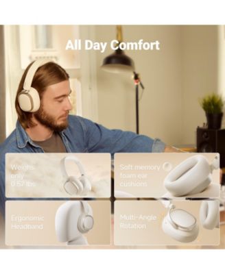 Active Noise Cancelling Headphones, 92H Playtime Fast Charging