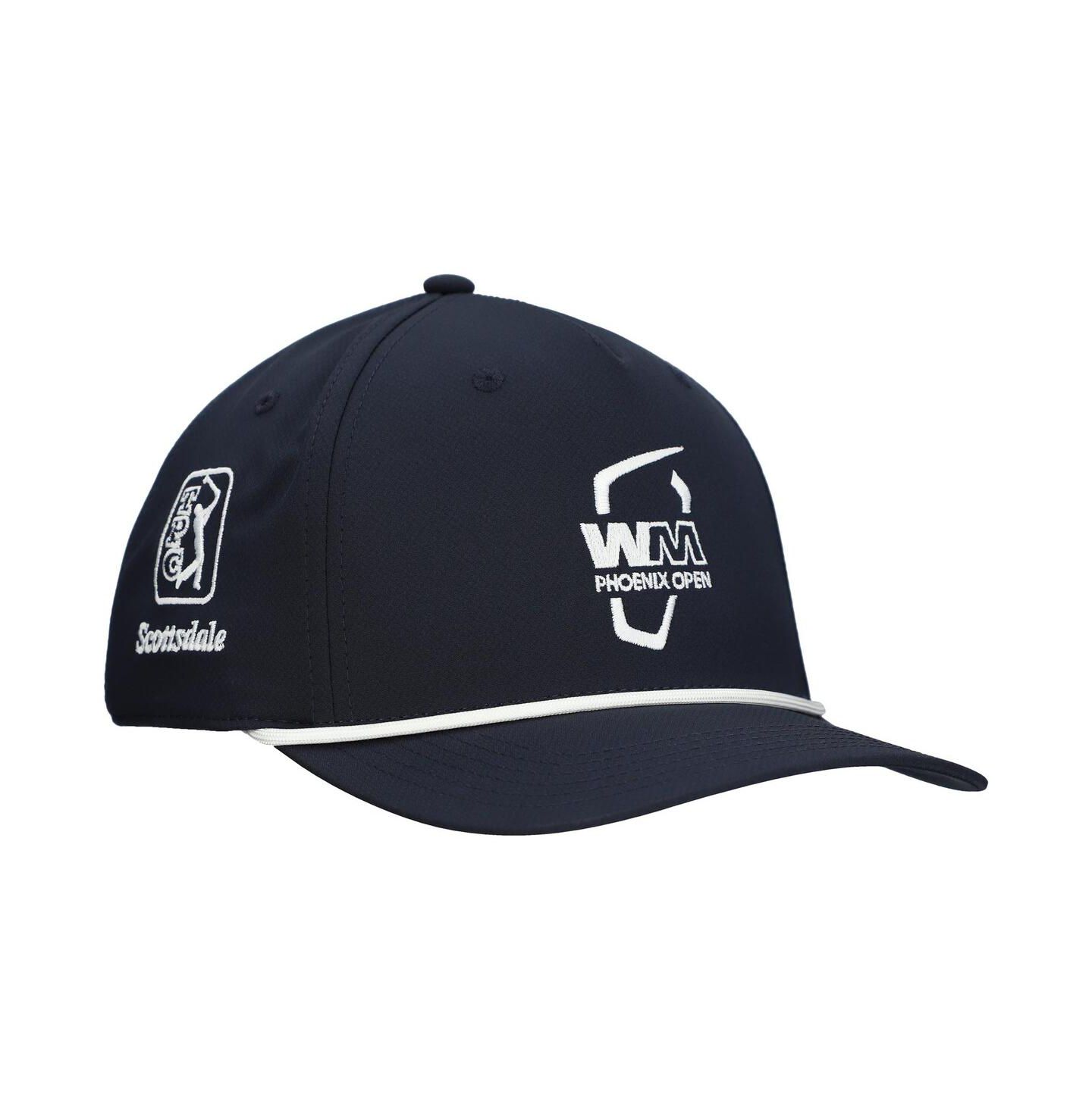 Мужская кепка Ahead 2025 WM Phoenix Open Navy Alto Rope Adjustable Hat — фото 1