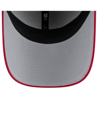 Men's Gray/Red Los Angeles Angels 2025 Batting Practice 39THIRTY Flex Hat