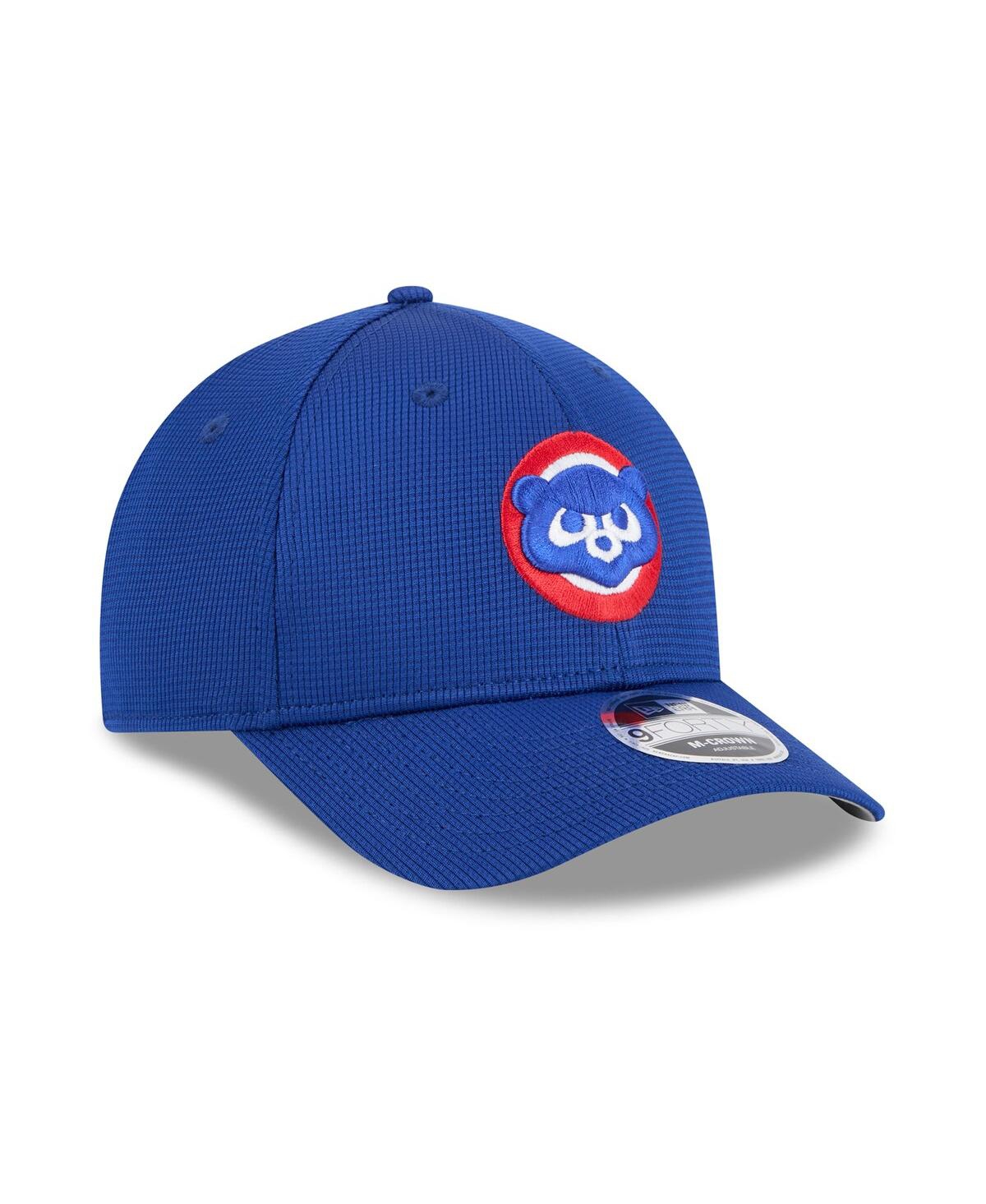 New Era Men's Royal Chicago Cubs 2025 Batting Practice 9forty M-crown Adjustable Hat In Royal