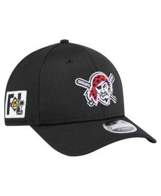 New Era - Men's Black Pittsburgh Pirates 2025 Spring Training 9FORTY Adjustable Hat