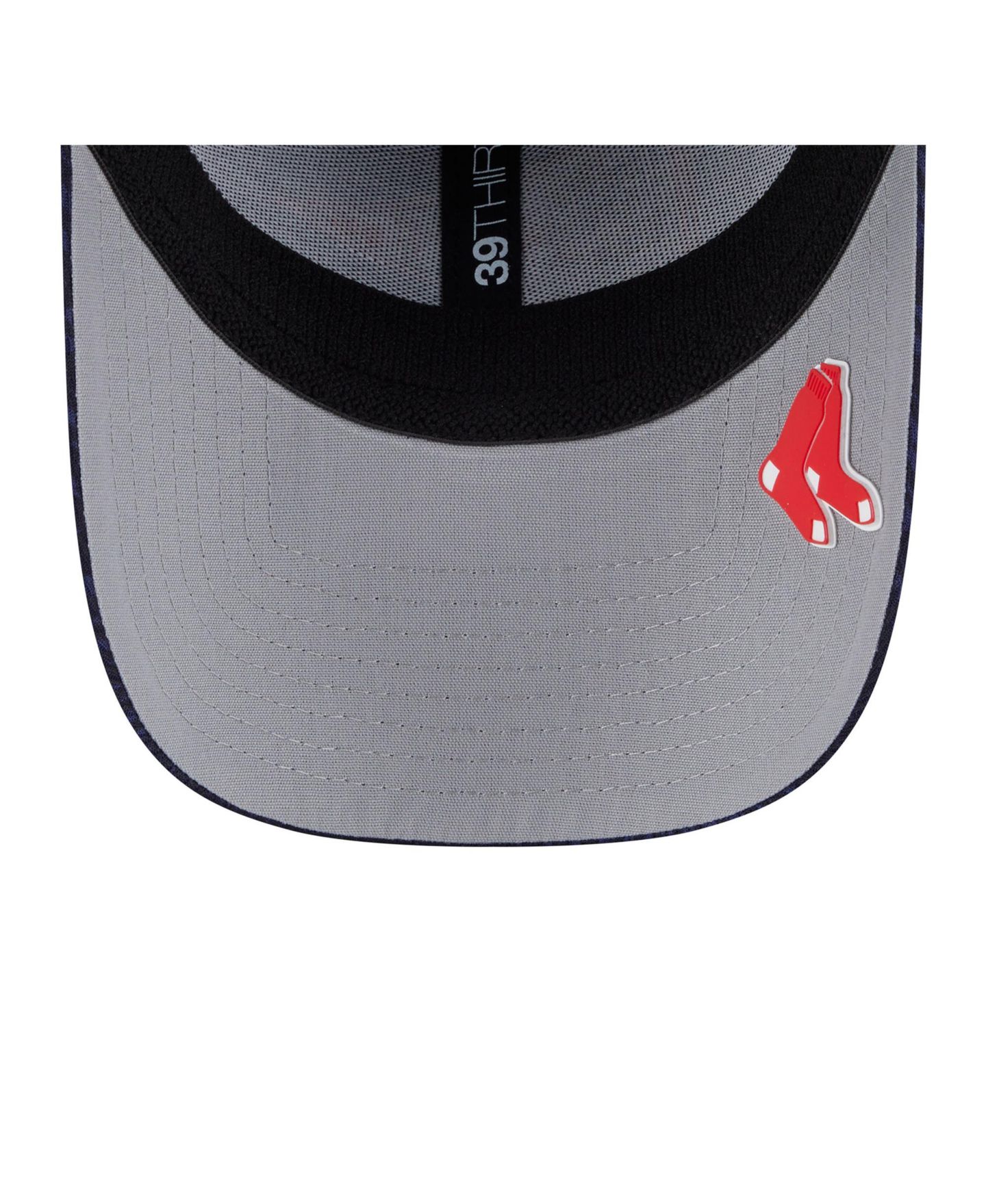 Мужская кепка New Era Navy Boston Red Sox 2025 MLB Clubhouse 39THIRTY Flex Hat — фото 3