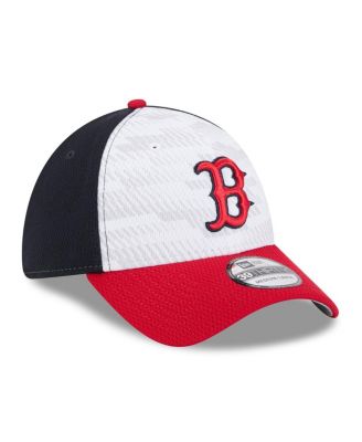 Men's Navy/Red Boston Red Sox 2025 MLB Clubhouse 39THIRTY Flex Hat
