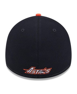 Men's Navy/Orange Houston Astros 2025 MLB Clubhouse 39THIRTY Flex Hat