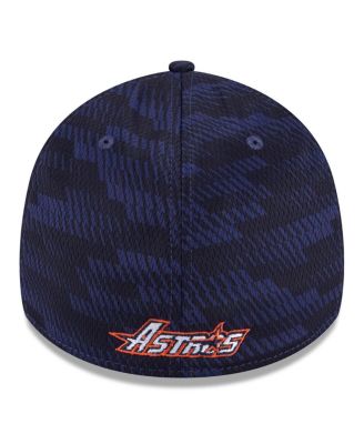 Men's Navy Houston Astros 2025 MLB Clubhouse 39THIRTY Flex Hat