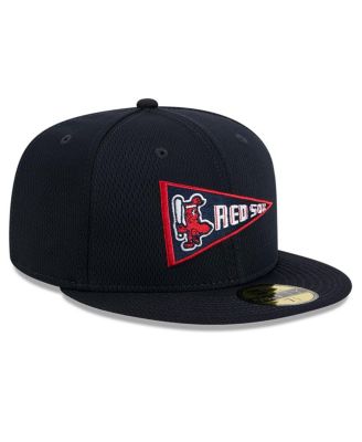 Men's Navy Boston Red Sox 2025 MLB Clubhouse 59FIFTY Fitted Hat