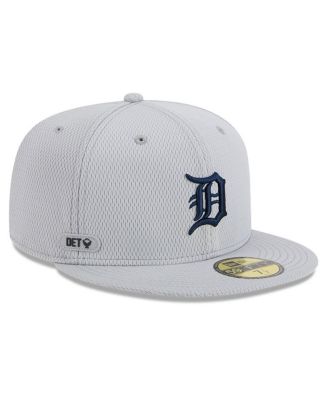 New Era - Men's Gray Detroit Tigers 2025 MLB Clubhouse 59FIFTY Fitted Hat