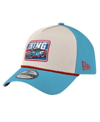 New Era - Men's Stone/Blue Richard Petty 9FORTY Rope Adjustable Hat