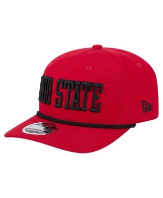 Men's Red Ohio State Buckeyes 9SEVENTY Stretch-Snap Adjustable Hat