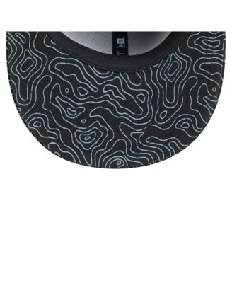 Men's Black Las Vegas Raiders Geo 59FIFTY Fitted Hat