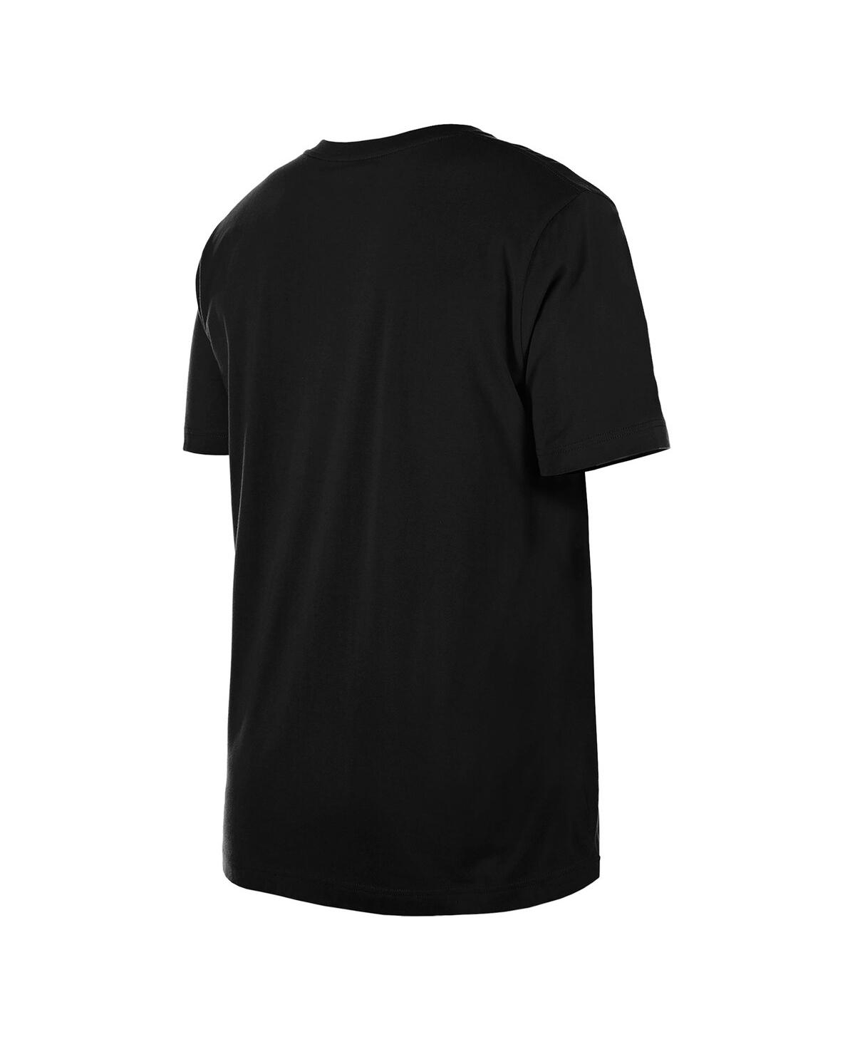 NEW ERA MEN'S BLACK BOSTON CELTICS 2024/25 CITY EDITION CHENILLE HEAVYWEIGHT T-SHIRT 