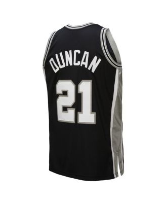 Men's Tim Duncan Black San Antonio Spurs 2000 NBA All-Star Game Authentic Jersey