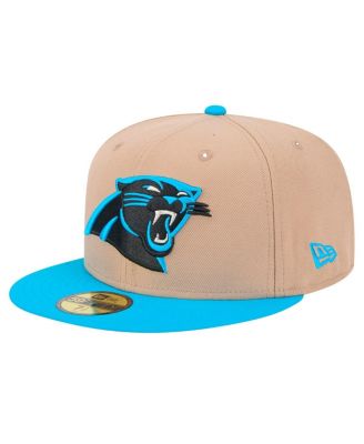 New Era - Men's Tan Carolina Panthers Logo Main 59FIFTY Fitted Hat