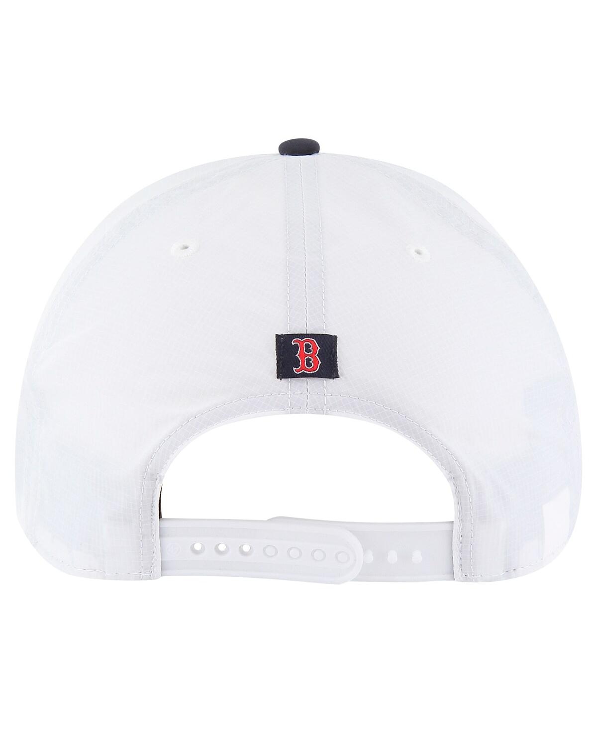 47 Brand Men's White Boston Red Sox Lineman Hitch Adjustable Hat In White