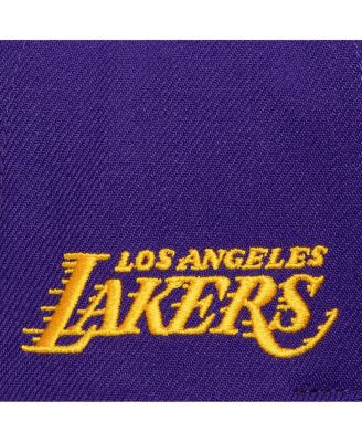 Men's Purple Los Angeles Lakers Starlight Snapback Hat