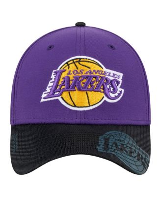 Men's Purple Los Angeles Lakers Sport Night 39THIRTY Flex Hat
