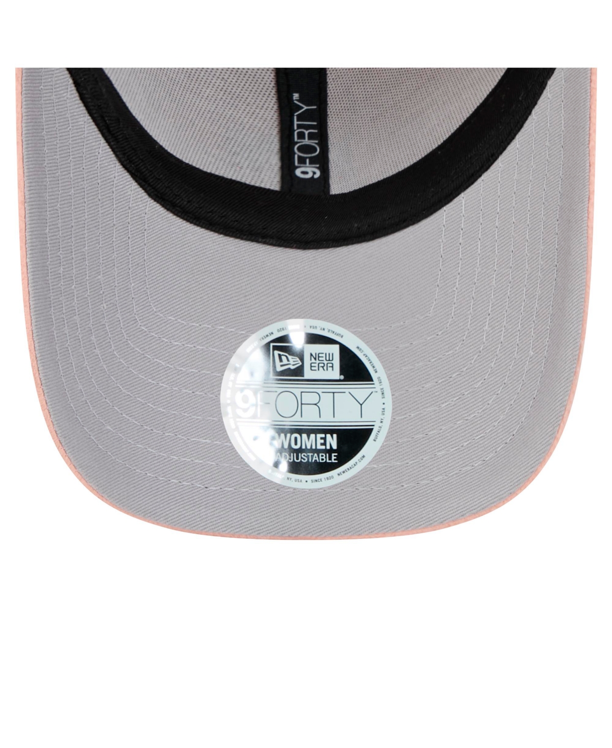 New Era Women's Light Pink San Francisco 49ers Cozy Sherpa 9forty Adjustable Hat In Light Pink