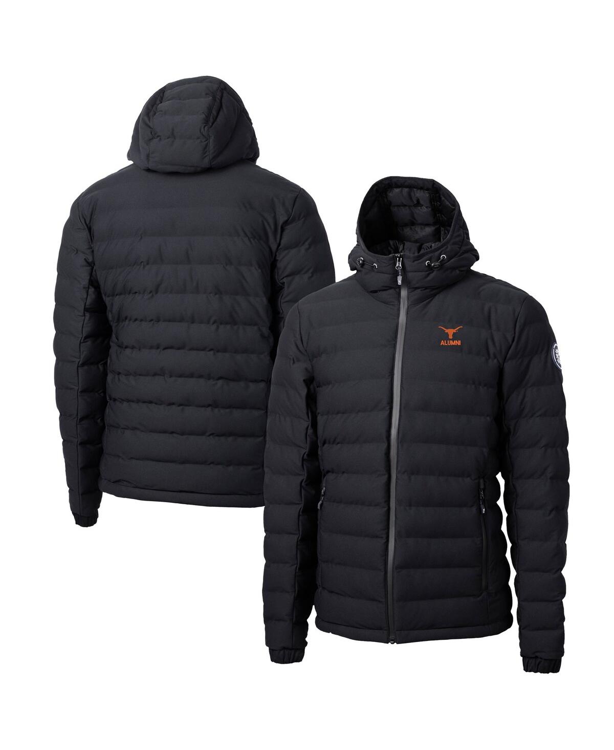 Men's Black Texas Longhorns Alumni Logo Mission Ridge Eco Insulated Puffer Full-Zip Jacket - Black