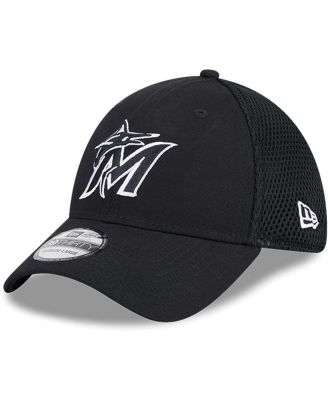 New Era - Men's Miami Marlins Neo 39THIRTY Flex Hat