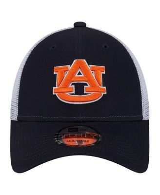 Men's Navy Auburn Tigers Trucker 9FORTY Adjustable Hat