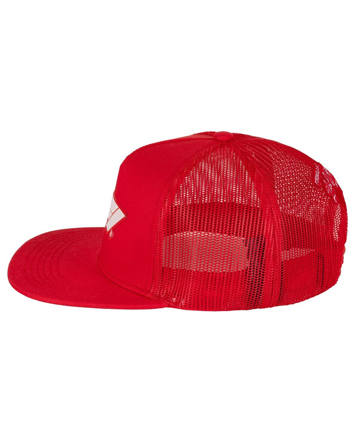 Insomniac Men's Red Formula 1 2024 Las Vegas Grand Prix Mesh Trucker Snapback Hat In Red