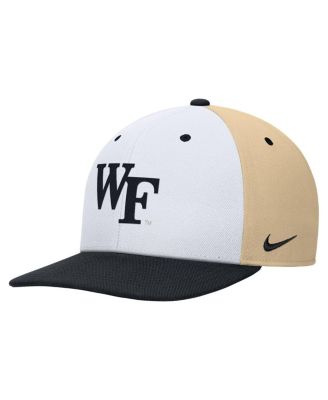 Men's White/Gold Wake Forest Demon Deacons Pro Performance Snapback Hat