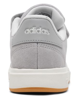 Little Kids Grand Court 00s Fastening Strap Casual Sneakers from Finish Line