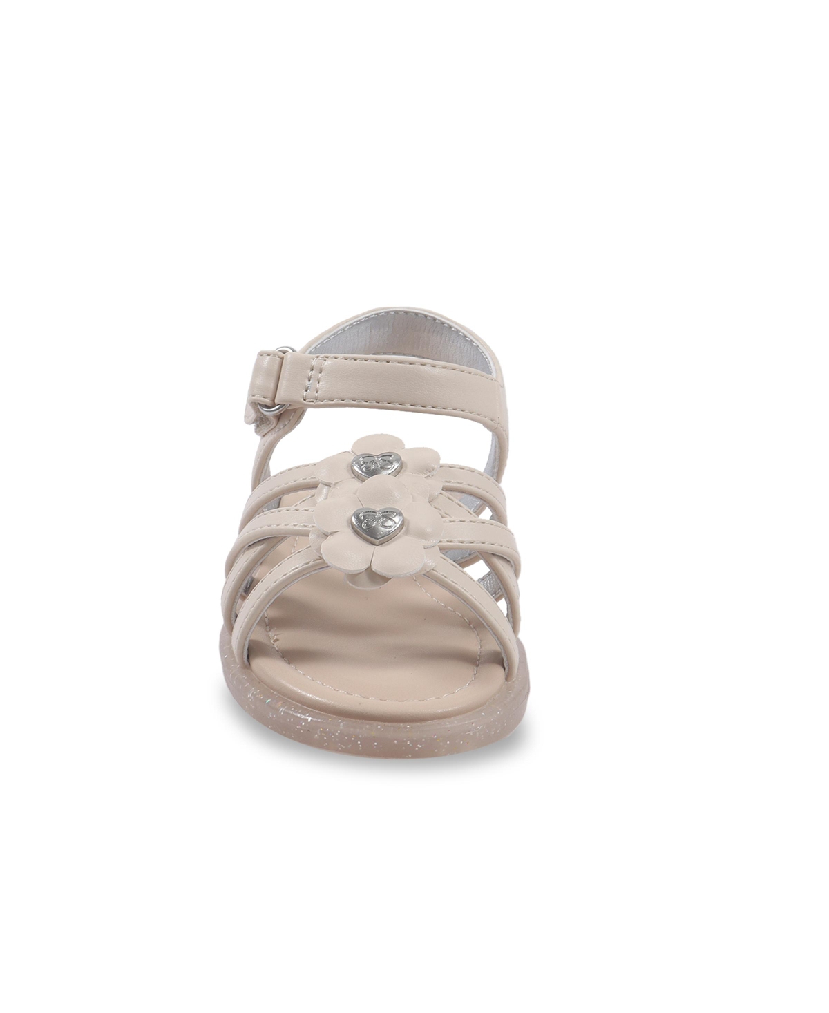 JESSICA SIMPSON LITTLE AND BIG GIRLS GEORGIE ALESSA ALMOND-TOE SANDAL 