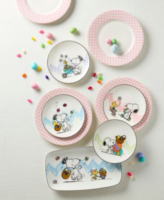 Peanuts Snoopy & Woodstock Easter Serving Tray
