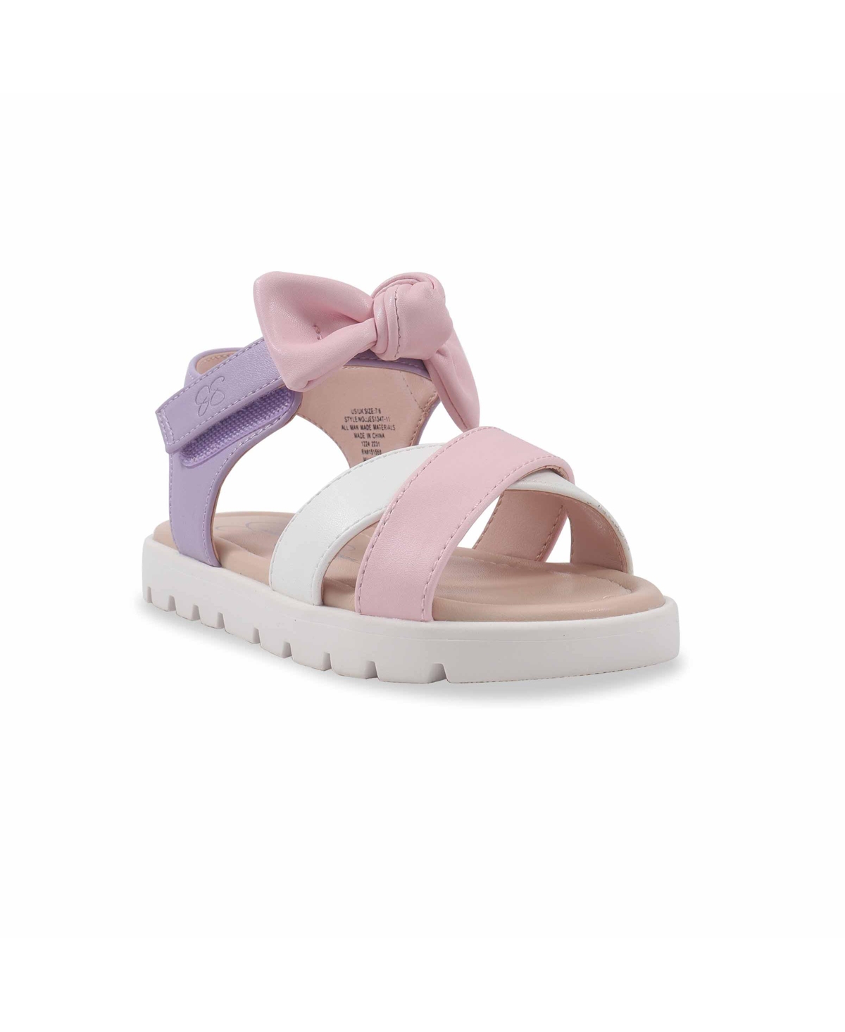 JESSICA SIMPSON LITTLE AND BIG GIRLS TIA CROSS SANDAL 