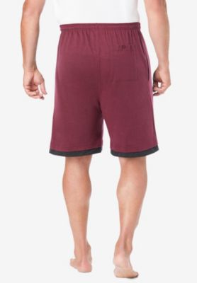 Big & Tall Hang-Down Lightweight Jersey Shorts