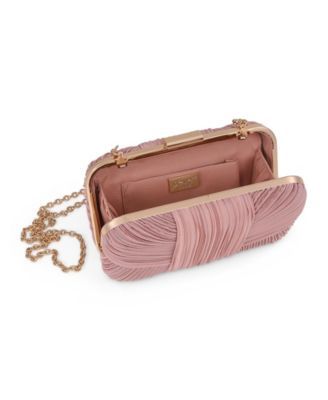 Woman's Cleo Mini Pleated Sash Minaudiere