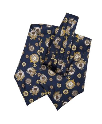 Men's Gilded Keeper - Silk Ascot Cravat Tie for Men
