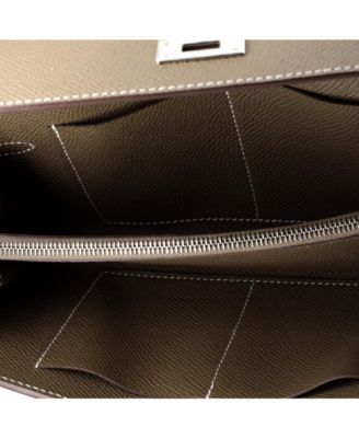 Pre-Owned HERMES Kelly To Go Wallet Epsom