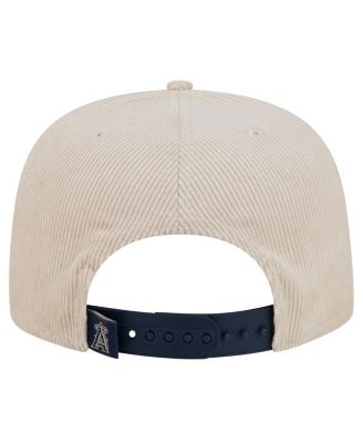 Men's Khaki Los Angeles Angels Summer Essential Golfer Snapback Hat