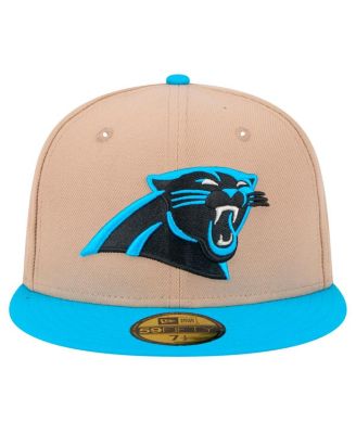 Men's Tan Carolina Panthers Logo Main 59FIFTY Fitted Hat