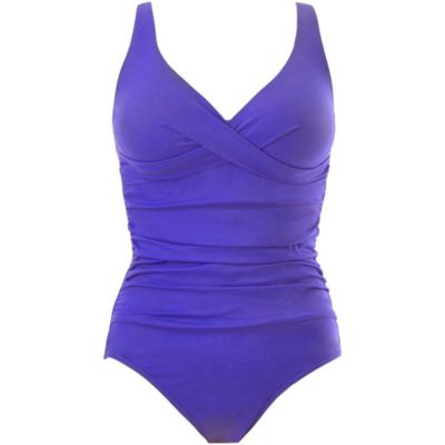 Women's V-Neck One Piece Swimsuit