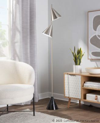 Cone 65" Metal Floor Lamp
