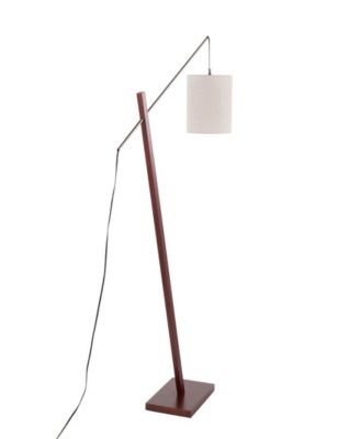 Arturo 60" Wood and Metal Floor Lamp