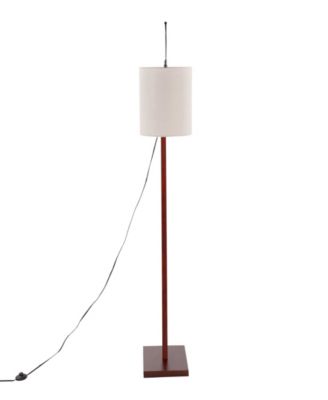 Arturo 60" Wood and Metal Floor Lamp
