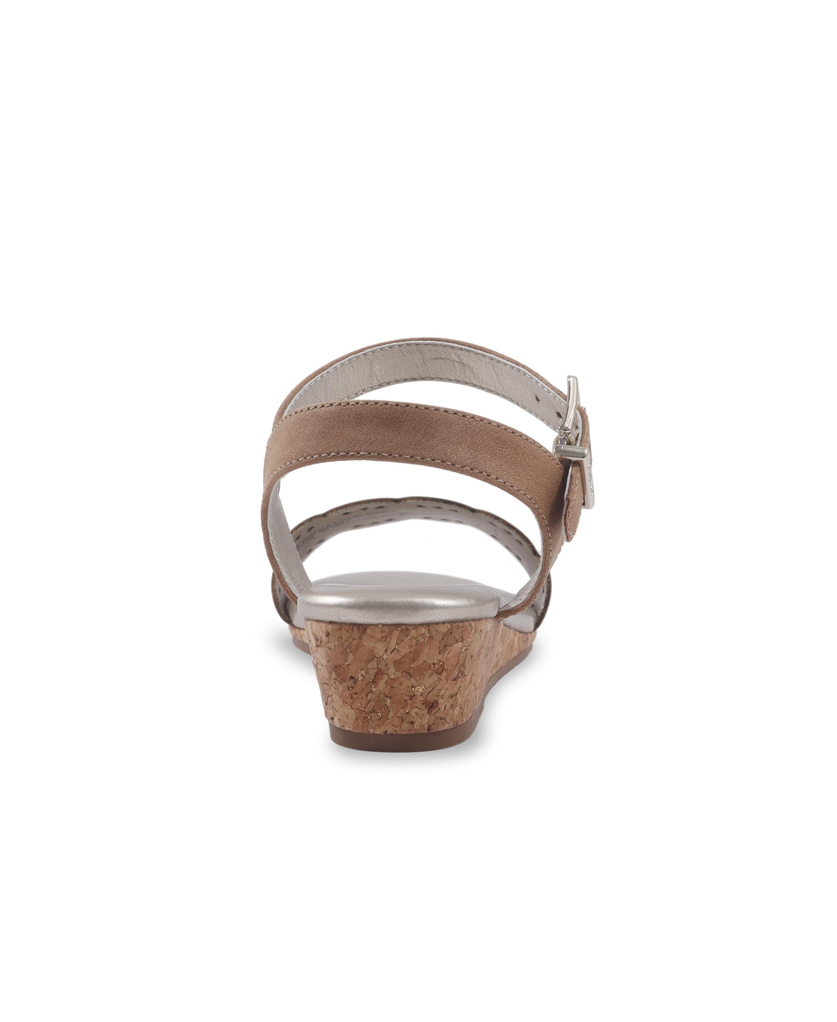 Kenneth Cole Reaction Little And Big Girls Ebba Avon Wedge Sandal In Cognac