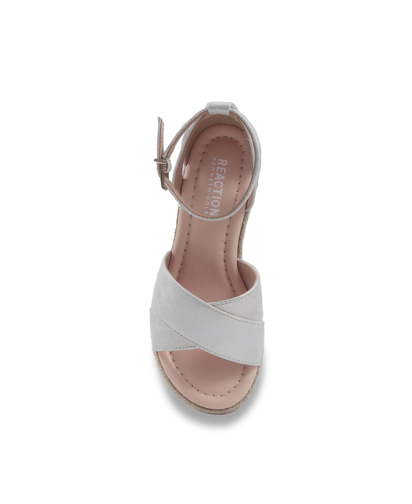 Сандалии Kenneth Cole Reaction Anastasia Charlie Cork Wedge Sandals для девочек, цвет: Белый — фото 4