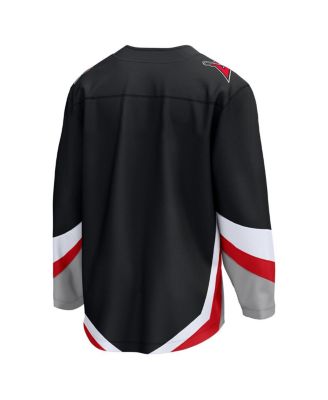 Men's Black Buffalo Sabres Alternate Premier Breakaway Blank Jersey