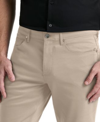 Men's Double-Weave Slim-Fit 5-Pocket Pants